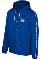 Colosseum Kentucky Wildcats Mens Blue Brewster Light Weight Jacket