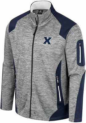 Colosseum Xavier Musketeers Mens Grey Silberman Colorblock Medium Weight Jacket