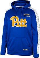 Colosseum Pitt Panthers Mens Blue OHT Snake Eyes Camo Hood