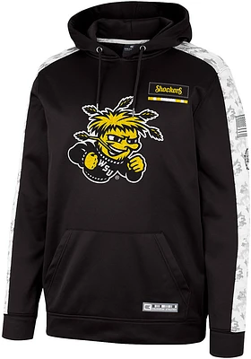 Colosseum Wichita State Shockers Mens Black OHT Snake Eyes Camo Hood