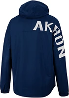 Colosseum Akron Zips Mens Navy Blue Man To Beat Anorak Light Weight Jacket