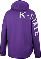 Colosseum K-State Wildcats Mens Purple Man To Beat Anorak Light Weight Jacket