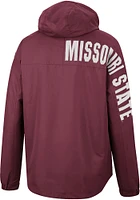 Colosseum Missouri State Bears Mens Maroon Man To Beat Anorak Light Weight Jacket
