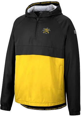 Colosseum Wichita State Shockers Mens Black Man To Beat Anorak Light Weight Jacket