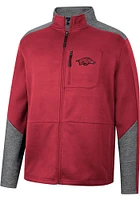 Colosseum Arkansas Razorbacks Mens Crimson Id Keep Playing Medium Weight Jacket