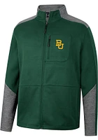 Colosseum Baylor Bears Mens Green Id Keep Playing Medium Weight Jacket