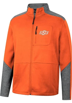 Colosseum Oklahoma State Cowboys Mens Orange Id Keep Playing Medium Weight Jacket