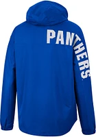 Colosseum Pitt Panthers Mens Blue Man To Beat Anorak Light Weight Jacket