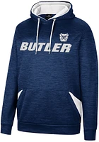 Colosseum Butler Bulldogs Mens Navy Blue Bushwood Pullover Hood
