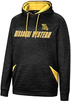 Colosseum Missouri Western Griffons Mens Black Bushwood Pullover Hood