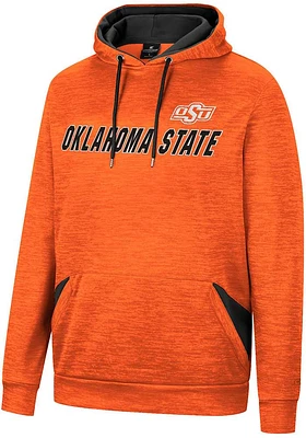 Colosseum Oklahoma State Cowboys Mens Orange Bushwood Pullover Hood
