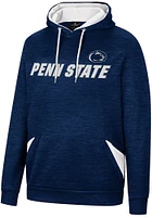 Colosseum Penn State Nittany Lions Mens Navy Blue Bushwood Pullover Hood