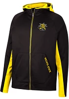 Colosseum Wichita State Shockers Mens Black Dr Beeper Long Sleeve Zip