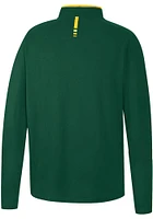Colosseum Baylor Bears Mens Green Spaulding Long Sleeve Qtr Zip Pullover