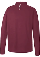 Colosseum Missouri State Bears Mens Maroon Spaulding Long Sleeve Qtr Zip Pullover