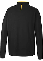 Colosseum Missouri Tigers Mens Black Spaulding Long Sleeve Qtr Zip Pullover