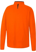 Colosseum Oklahoma State Cowboys Mens Orange Spaulding Long Sleeve Qtr Zip Pullover