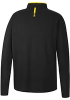 Colosseum Wichita State Shockers Mens Black Spaulding Long Sleeve Qtr Zip Pullover