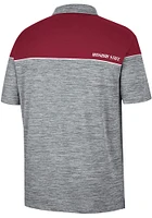 Colosseum Missouri State Bears Mens Grey Birdie Short Sleeve Polo