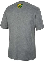 Colosseum Baylor Bears Charcoal High Pressure Short Sleeve T Shirt