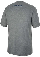 Colosseum Penn State Nittany Lions Charcoal High Pressure Short Sleeve T Shirt