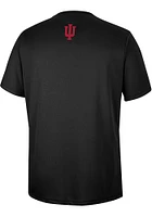 Colosseum Indiana Hoosiers Black TY Short Sleeve T Shirt