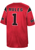 Colosseum Central Missouri Mules Red Let Things Happen Football Jersey