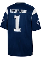 Colosseum Penn State Nittany Lions Navy Blue Let Things Happen Football Jersey