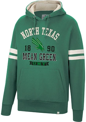 Colosseum North Texas Mean Green Mens O Hooligan Pullover Fashion Hood