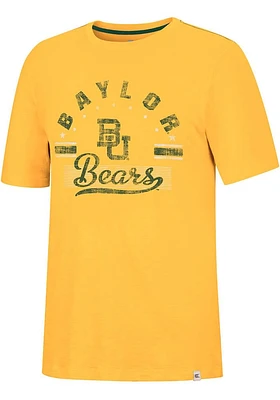 Colosseum Baylor Bears Gold Hook It Short Sleeve Fashion T Shirt