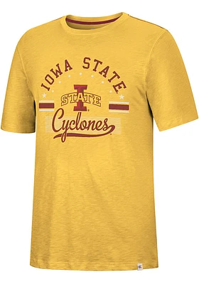 Colosseum Iowa State Cyclones Gold Hook It Short Sleeve Fashion T Shirt