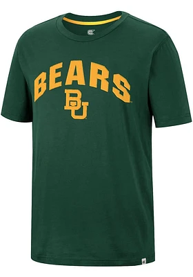 Colosseum Baylor Bears Green Earth First Recycled Short Sleeve Fashion T Shirt