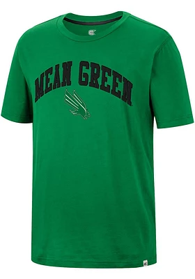 Colosseum North Texas Mean Green Earth First Recycled Short Sleeve Fashion T Shirt