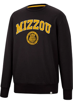 Colosseum Missouri Tigers Mens Black For The Effort Long Sleeve Fashion Sweatshirt