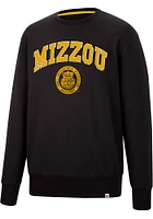 Colosseum Missouri Tigers Mens Black For The Effort Long Sleeve Fashion Sweatshirt