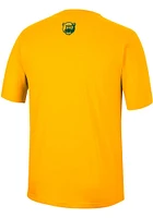 Colosseum Baylor Bears Gold McFiddish Short Sleeve T Shirt