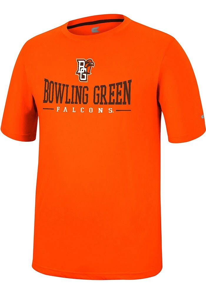 Colosseum Bowling Green Falcons Orange McFiddish Short Sleeve T Shirt