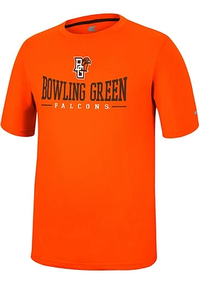Colosseum Bowling Green Falcons Orange McFiddish Short Sleeve T Shirt