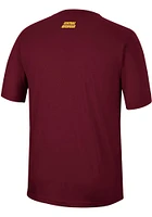 Colosseum Central Michigan Chippewas Maroon McFiddish Short Sleeve T Shirt