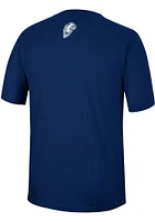 Colosseum Drake Bulldogs Blue McFiddish Short Sleeve T Shirt