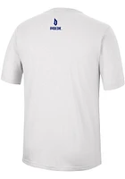 Colosseum Duquesne Dukes White McFiddish Short Sleeve T Shirt