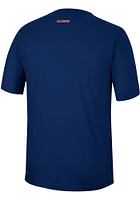 Colosseum Illinois Fighting Illini Navy Blue McFiddish Short Sleeve T Shirt