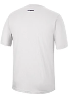 Colosseum Illinois Fighting Illini White McFiddish Short Sleeve T Shirt