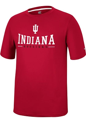Colosseum Indiana Hoosiers Crimson McFiddish Short Sleeve T Shirt