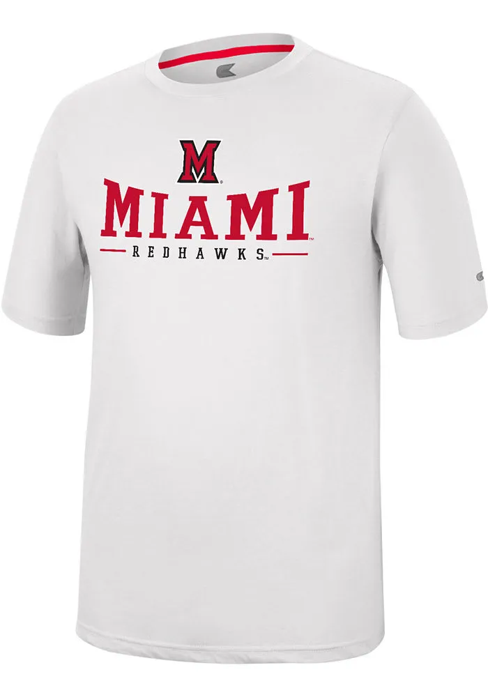 Colosseum Miami RedHawks McFiddish Short Sleeve T Shirt