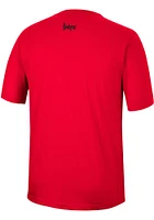 Colosseum Nebraska Cornhuskers Red McFiddish Short Sleeve T Shirt