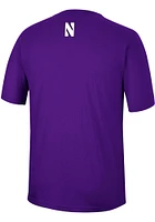 Colosseum Northwestern Wildcats Purple McFiddish Short Sleeve T Shirt