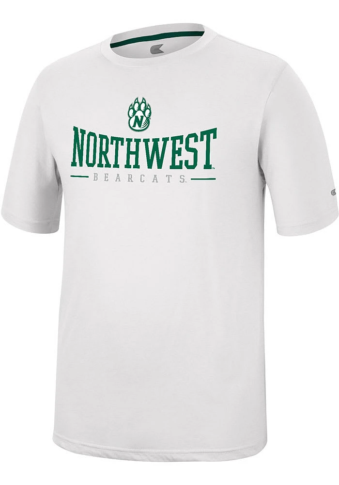 Colosseum Northwest Missouri State Bearcats White McFiddish Short Sleeve T Shirt