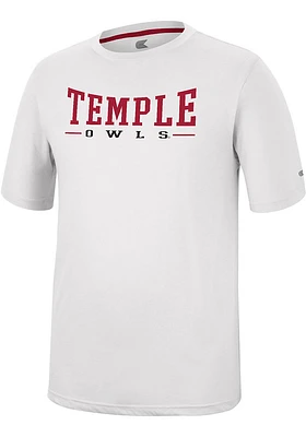 Colosseum Temple Owls White McFiddish Short Sleeve T Shirt