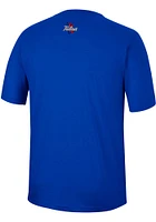 Colosseum Tulsa Golden Hurricane Blue McFiddish Short Sleeve T Shirt